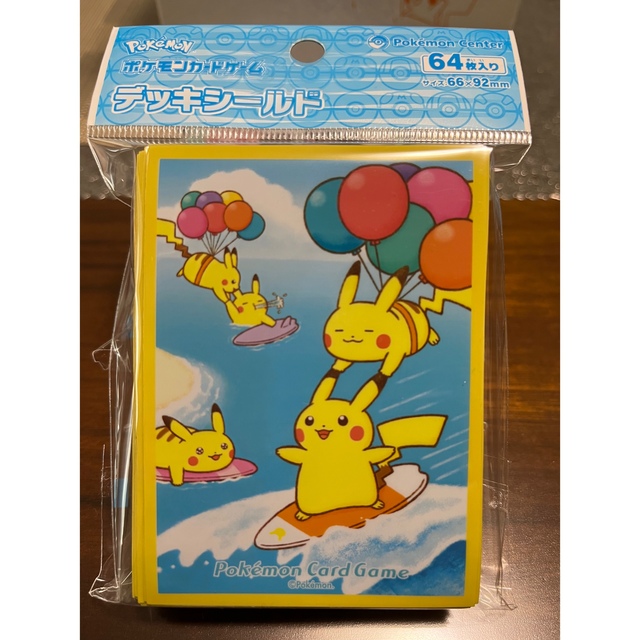 ポケモン ポケモンカード デッキシールド なみのりピカチュウ そら飛ぶピカチュウの通販 By ちぃ S Shop ポケモンならラクマ