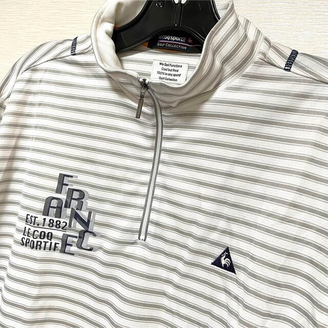 ルコックスポルティフ ゴルフ ポロシャツ【ホワイト/M】美品!