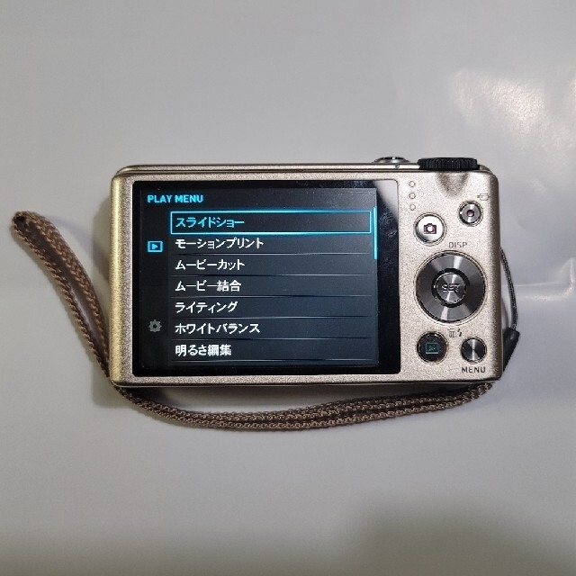 CASIO(カシオ)のCASIO  EX-ZR500ゴールド スマホ/家電/カメラのカメラ(コンパクトデジタルカメラ)の商品写真