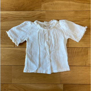 キャラメルベビー&チャイルド(Caramel baby&child )のlittle cotton clothes リトルコットンクローズ　白ブラウス(ブラウス)