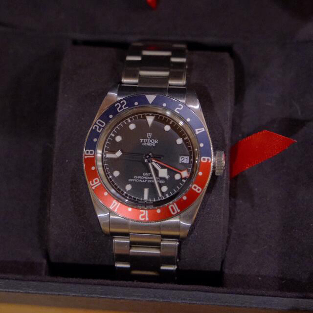 チューダー  gmt TUDOR  ブラックベイGMT I862633 美品