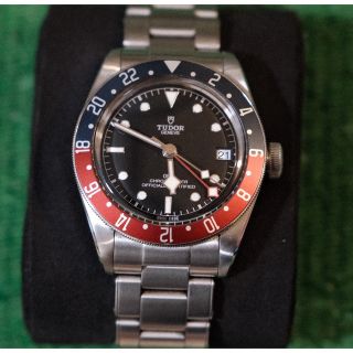 チュードル(Tudor)のチューダー  gmt TUDOR  ブラックベイGMT I862633 美品(腕時計(アナログ))