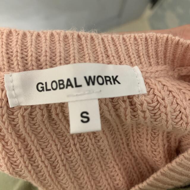 GLOBAL WORK(グローバルワーク)のニットベスト キッズ/ベビー/マタニティのキッズ服女の子用(90cm~)(ニット)の商品写真