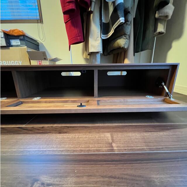 ACTUS アクタス TV テレビボード 無垢 美品 茶系 180cm ...
