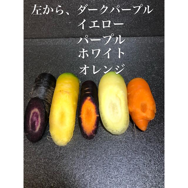 彩りフルーツにんじん 訳あり B品 1.7kg以上。無農薬 野菜 食品/飲料/酒の食品(野菜)の商品写真