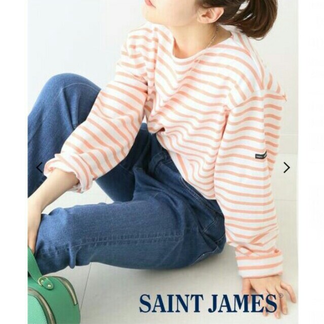【SAINT JAMES/セントジェームス】 OUESSANT Tシャツ(長袖/七分)