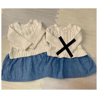 ベビーギャップ(babyGAP)のととろ様専用　ワンピース　baby GAP100(ワンピース)