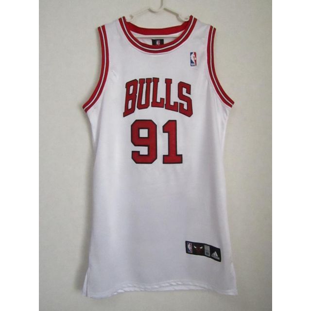 美品 NBA　RODMAN #91 デニス・ロッドマン ブルズ ユニフォーム L