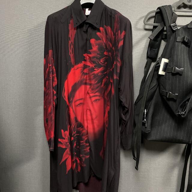 Yohji Yamamoto 19ss [HH-B47-835  ロングシャツ