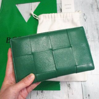 ボッテガ(Bottega Veneta) 財布(レディース)（グリーン・カーキ/緑色系 