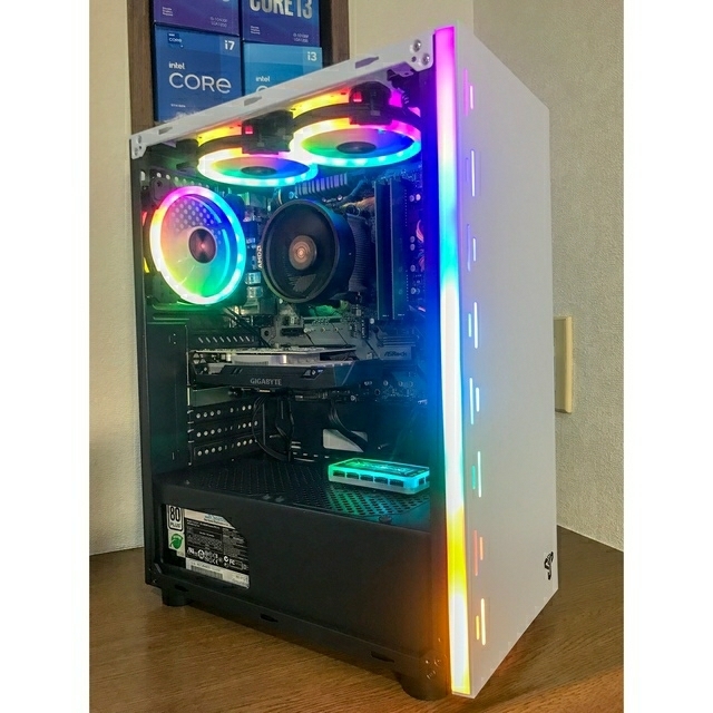 ゲーミングPC★Ryzen5★GTX1650★Win10pro★Office可 スマホ/家電/カメラのPC/タブレット(デスクトップ型PC)の商品写真