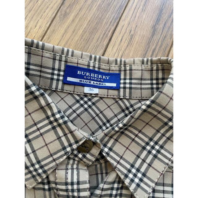 BURBERRY BLUE LABEL(バーバリーブルーレーベル)のえり様専用🙇‍♀️バーバリーブルーレーベル💂‍♀️❣️ワンピース レディースのワンピース(ミニワンピース)の商品写真