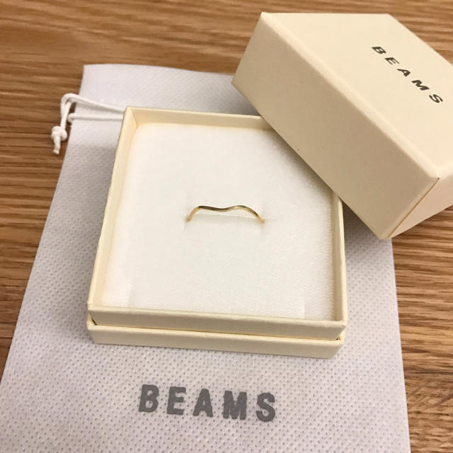 BEAMS(ビームス)の限定sale BEAMS ウェーブリング レディースのアクセサリー(リング(指輪))の商品写真