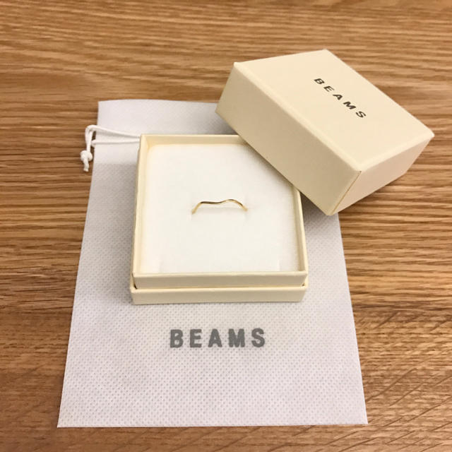 BEAMS(ビームス)の限定sale BEAMS ウェーブリング レディースのアクセサリー(リング(指輪))の商品写真