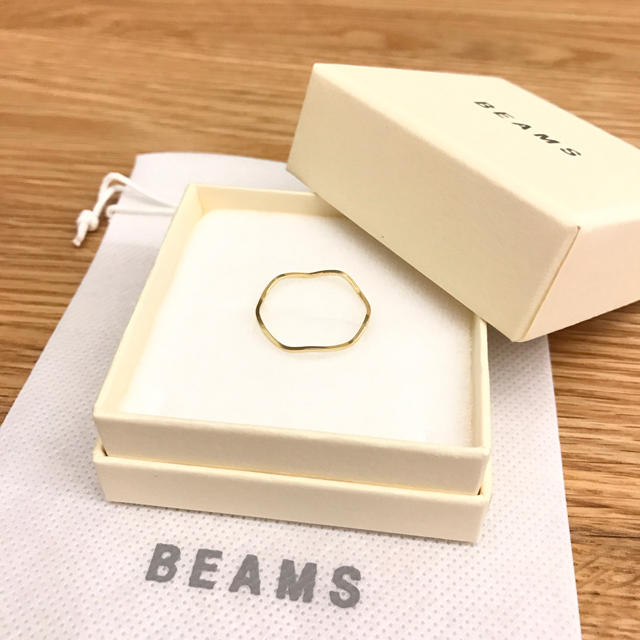 BEAMS(ビームス)の限定sale BEAMS ウェーブリング レディースのアクセサリー(リング(指輪))の商品写真