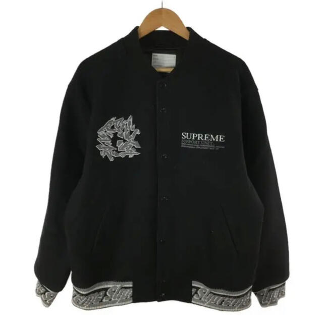 supreme  Support Unit Varsity Jacket