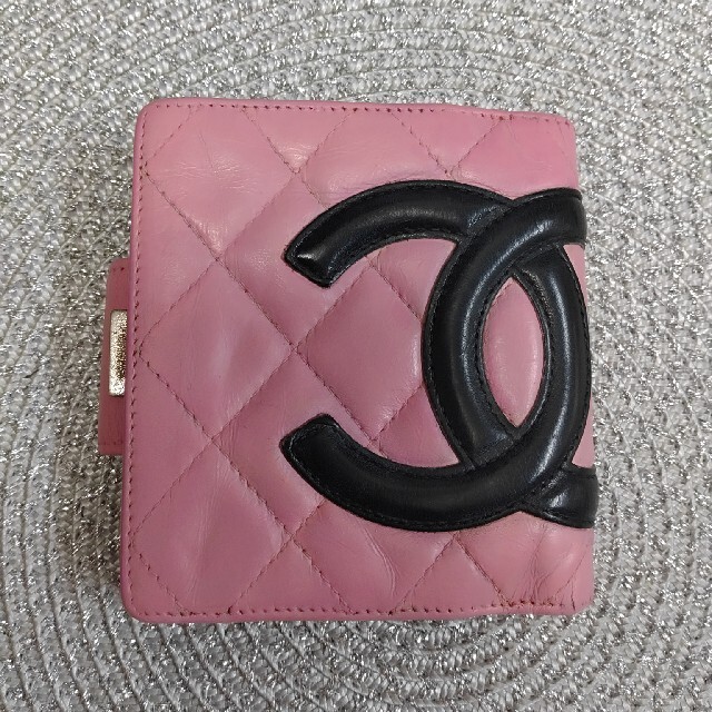 CHANEL - シャネルカンボンラインピンク色コンパクト財布正規品 専用 ...