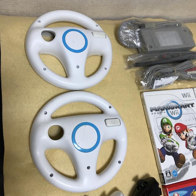 Wii Wii 本体 マリオカート すぐに2人で遊べるセットの通販 By キレイ ウィーならラクマ