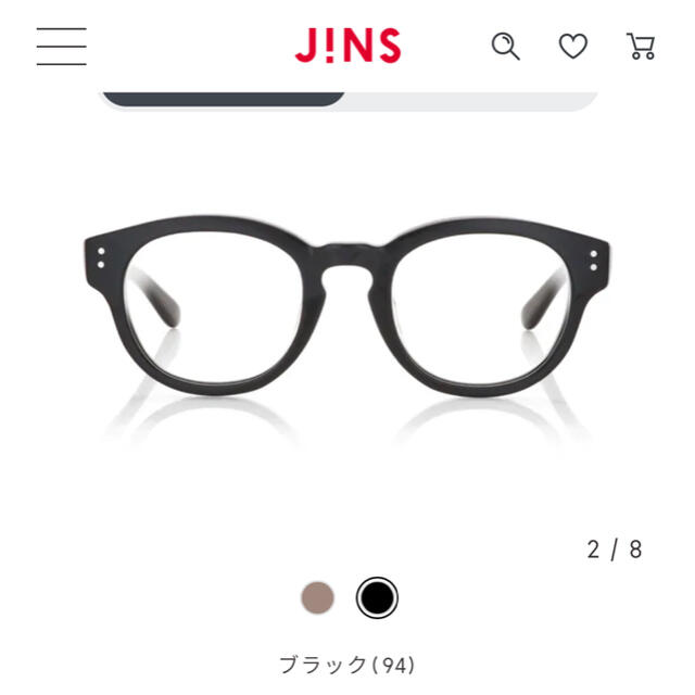 JINS(ジンズ)のJINS クラシックシリーズ　新品未使用 レディースのファッション小物(サングラス/メガネ)の商品写真