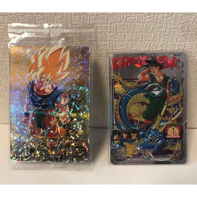 ドラゴンボールヒーローズ　カード孫悟空　2枚セット | フリマアプリ ラクマ