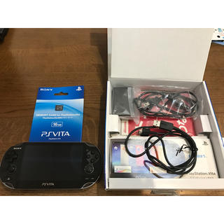 ソニー(SONY)のPS VITA メモリーカードセット(携帯用ゲーム機本体)