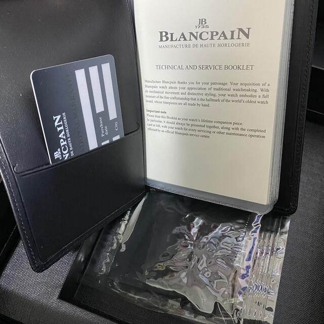 BLANCPAIN(ブランパン)のBLANCPAIN BOX ブランパン ヴィルレメンズ 純正ボックス カード付き メンズの時計(その他)の商品写真