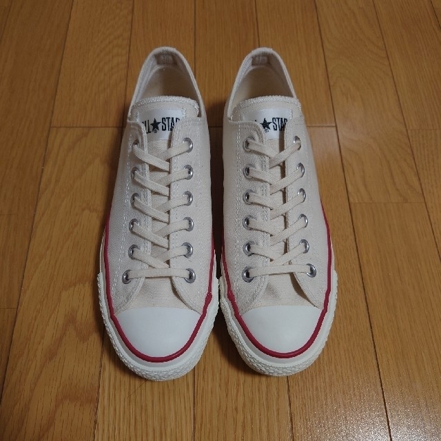 CONVERSE(コンバース)のコンバース オールスター 日本製 26.5cm 生成り 白 メンズの靴/シューズ(スニーカー)の商品写真