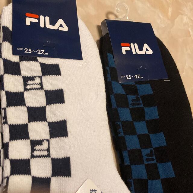 FILA(フィラ)のブランドソックス　FILA フィラ　3足セット ④ メンズのレッグウェア(ソックス)の商品写真