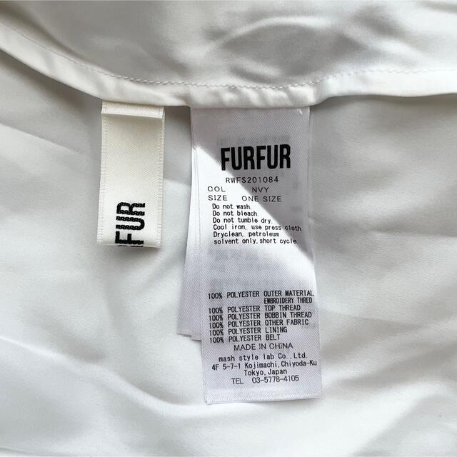 furfur ファーファー　メッセージ刺繍スカート 4