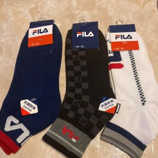 フィラ(FILA)のブランドソックス　FILA フィラ　3足セット ⑤(ソックス)