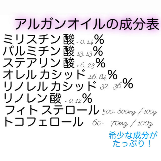 【数量限定90本】 アルガンオイル　ラキュート コスメ/美容のヘアケア/スタイリング(オイル/美容液)の商品写真