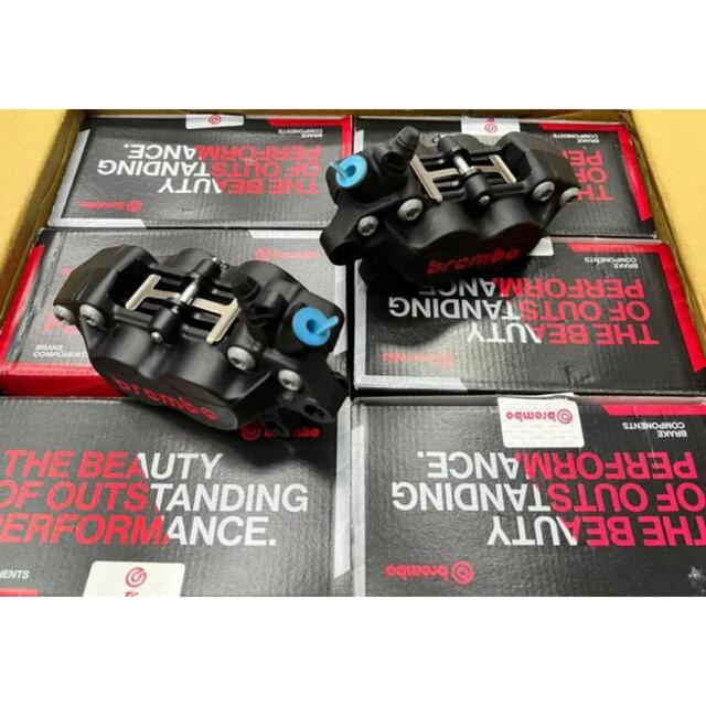 BREMBO 4ポット 40MM ブレーキ キャリパーの通販 nバイク ラクマ 【最