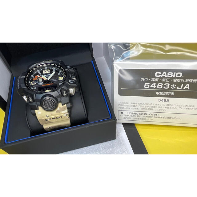 G-SHOCK(ジーショック)のG-SHOCKマッドマスターGWG-1000DC-1A5JF メンズの時計(腕時計(デジタル))の商品写真
