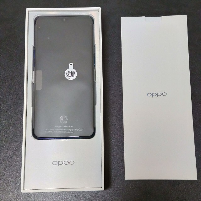OPPO(オッポ)の中古品　OPPO reno a 楽天モバイル版　おまけ付き スマホ/家電/カメラのスマートフォン/携帯電話(スマートフォン本体)の商品写真
