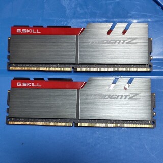 G.SKILL TRIDENTZ 3400MHz 8GB×2 赤色(PCパーツ)