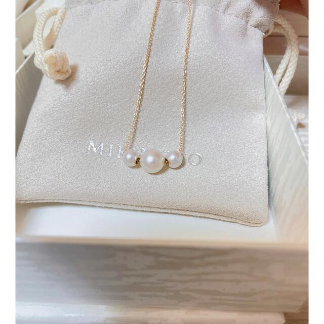 MIKIMOTO ペンダント・ステーションネックレス