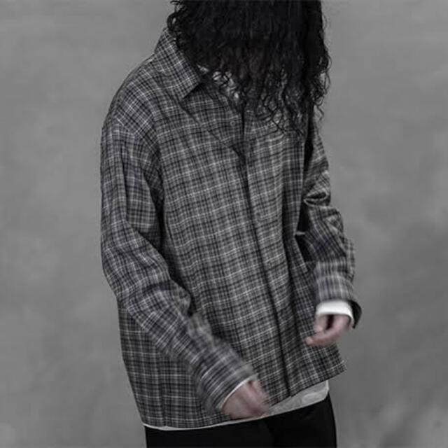 1LDK SELECT(ワンエルディーケーセレクト)のWASHABLE SUPER LIGHT WOOL CHECK SHIRTS メンズのトップス(シャツ)の商品写真