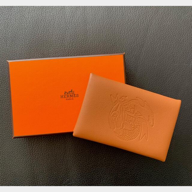 オンライン限定商品】 Hermes - HERMES カルヴィカードケース限定