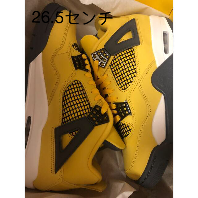 Nike Air Jordan 4 "Tour Yellow  26.5靴/シューズ
