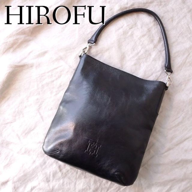 人気モデル HIROFU ヒロフ ワンショルダー レザーバッグ