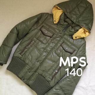 エムピーエス(MPS)のMPS エムピーエス キッズ 色あいかわいい中綿ジャケット カーキ 140(ジャケット/上着)