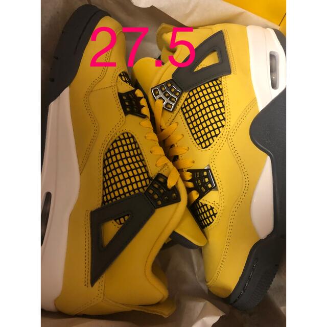 Nike Air Jordan 4 "Tour Yellow  27.5