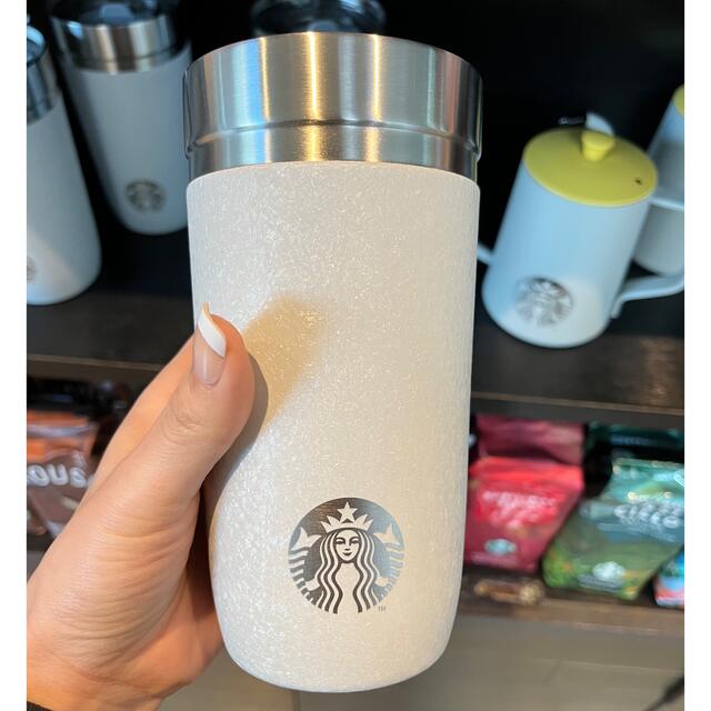 Starbucks Coffee(スターバックスコーヒー)の【海外スタバ】スタンレー　STANLEYフラワーグレータンブラー16oz インテリア/住まい/日用品のキッチン/食器(タンブラー)の商品写真