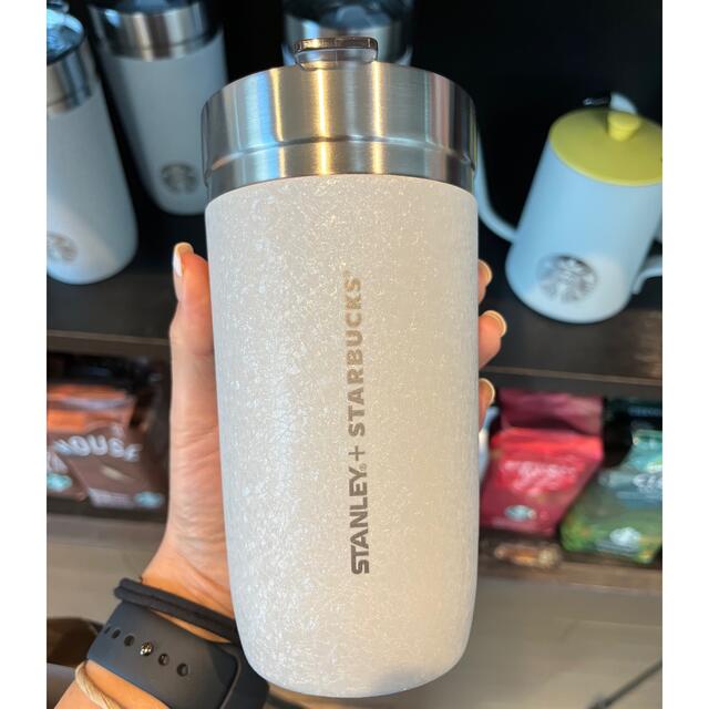 Starbucks Coffee(スターバックスコーヒー)の【海外スタバ】スタンレー　STANLEYフラワーグレータンブラー16oz インテリア/住まい/日用品のキッチン/食器(タンブラー)の商品写真