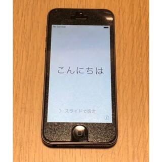 アイフォーン(iPhone)のiPhone5 16GB スペースグレイ　Softbank(スマートフォン本体)