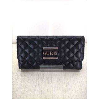 ゲス(GUESS)のGUESS(ゲス) ロゴプレートキルティングロングウォレット レディース 長財布(財布)