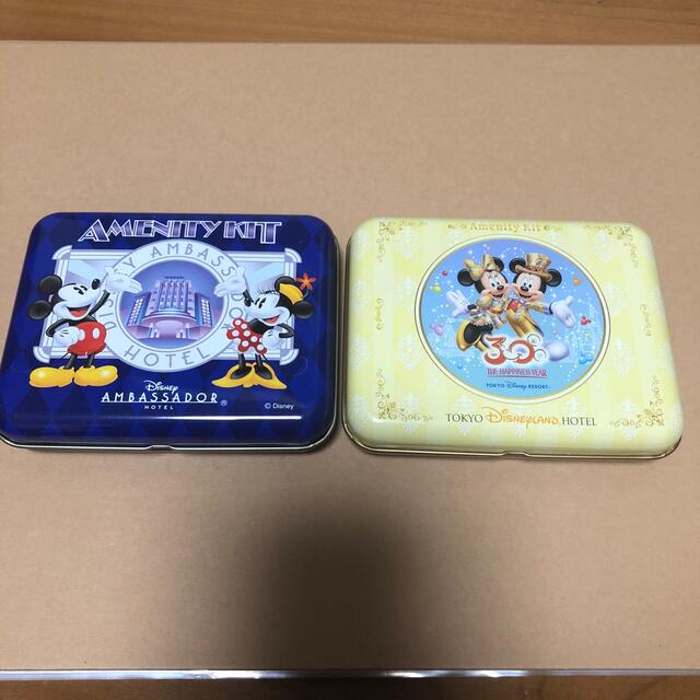 ディズニーホテルアメニティ 缶のみ2点セット エンタメ/ホビーのおもちゃ/ぬいぐるみ(キャラクターグッズ)の商品写真