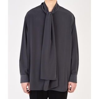 ラッドミュージシャン(LAD MUSICIAN)のLAD MUSICIAN BOW COLLAR DECHINE SHIRT 42(シャツ)