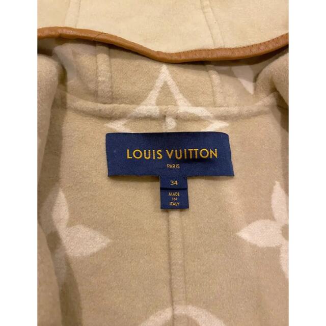 冬にかけて値上げLOUIS VUITTONのジャイアントモノグラムのラップコート