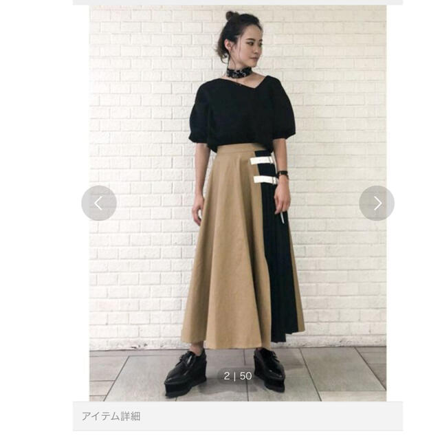 MURUA(ムルーア)のMURUA プリーツスカート レディースのスカート(ロングスカート)の商品写真